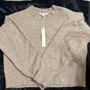 She + Sky, Cropped, Ballon sleeve sweater